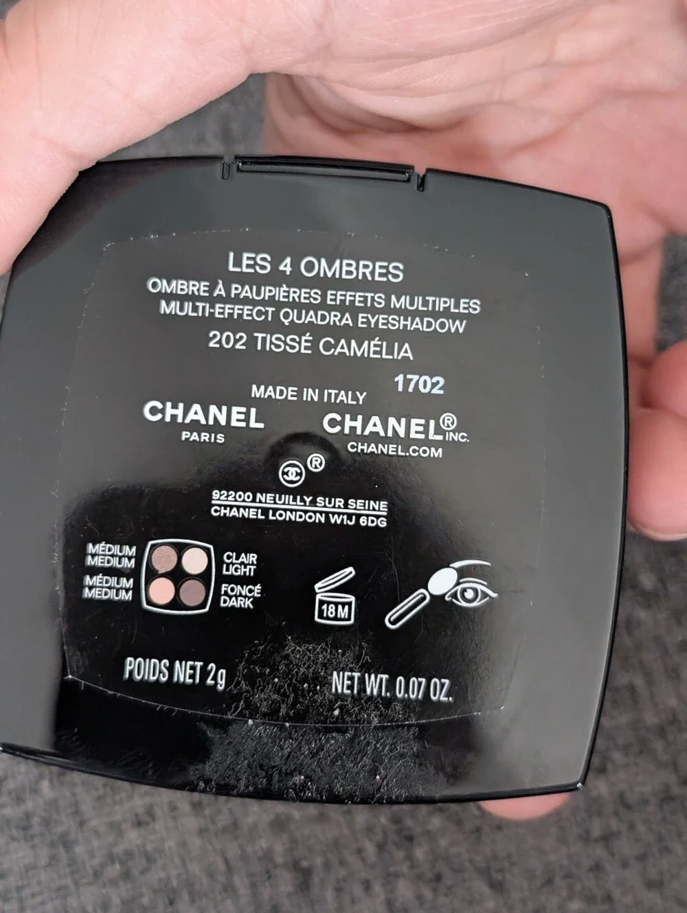 CHANEL four pan